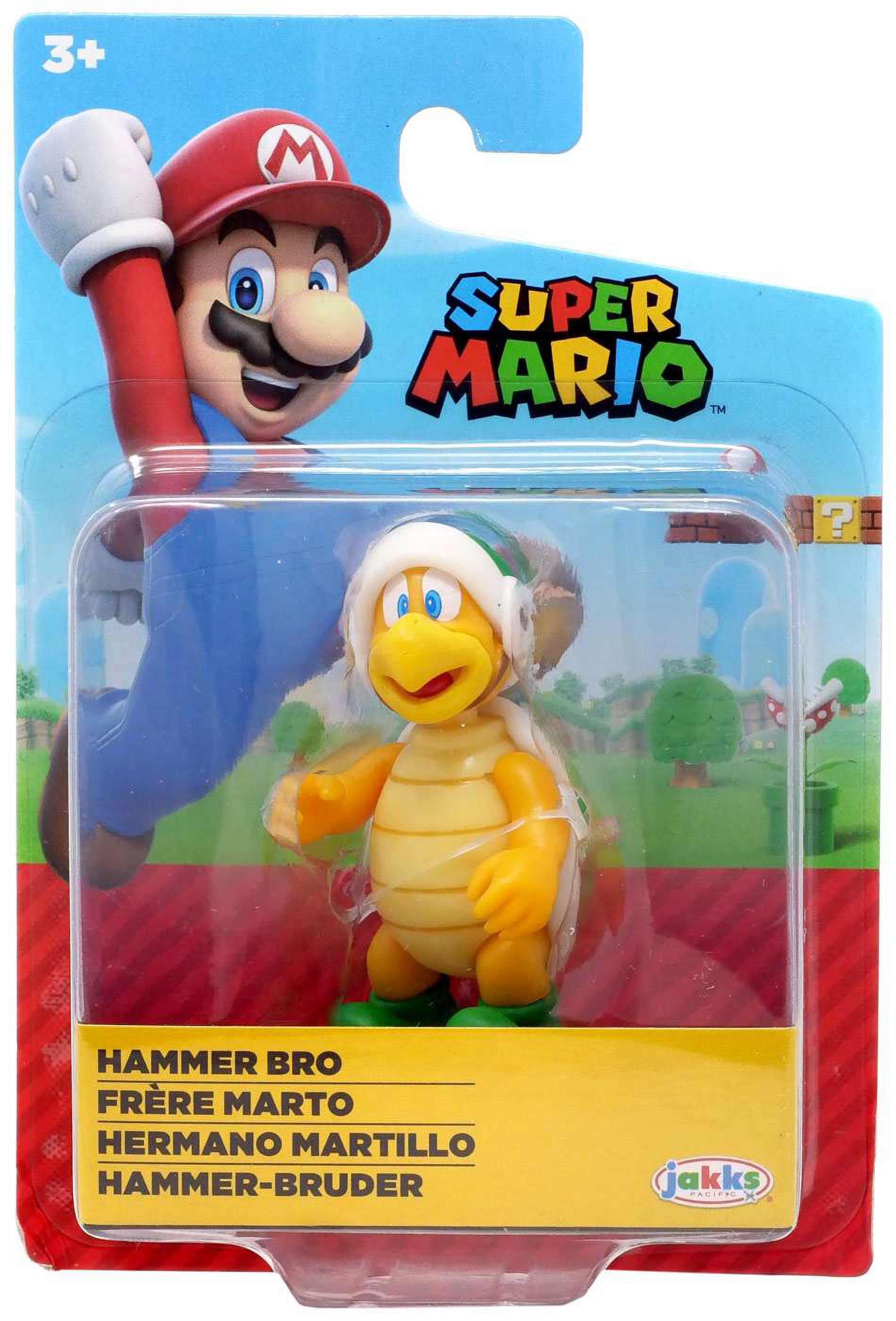 Jakks Pacific Hammer Bro Mini Figure, 2.5 Inch PVC Toy