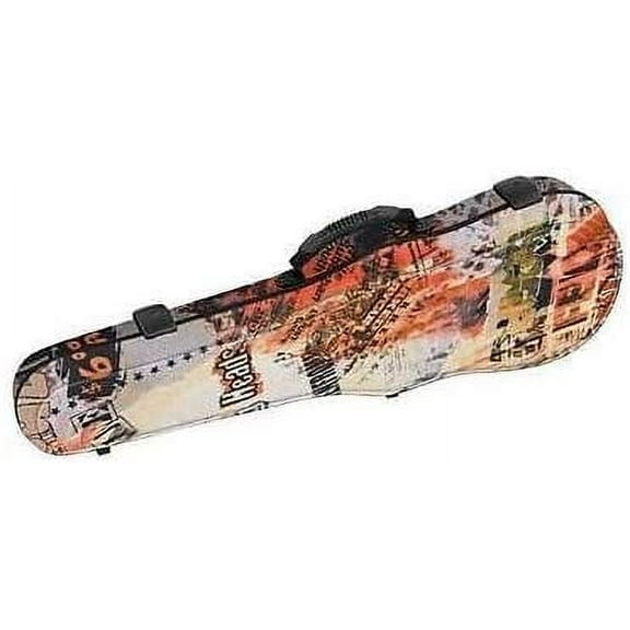 Jakob Winter JW 51015 4/4 GreenLine Violin Case, OR Wave, ORANGE