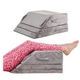 thumbnail image 1 of Jakoola Adjustable Leg Elevation Pillows for After-Surgery, Legs Wedge Pillow for Swollen Feet and Knees, Soft Cover, Gray, 1 of 13