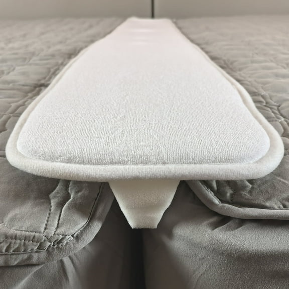 Jakoola Foam Bed Bridge Twin To King Converter, Bed Gap Filler for Small Gap, Mattress Gap Connector, White