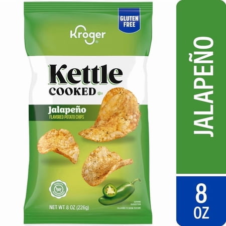 Jalapeño Kettle Cooked Potato Chips 8 oz