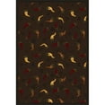 thumbnail image 1 of Jalapeno Fiesta Chocolate 7 ft.8 in. x 10 ft.9 in.  WearOn Nylon Machine Tufted- Cut Pile Whimsy Rug, 1 of 1