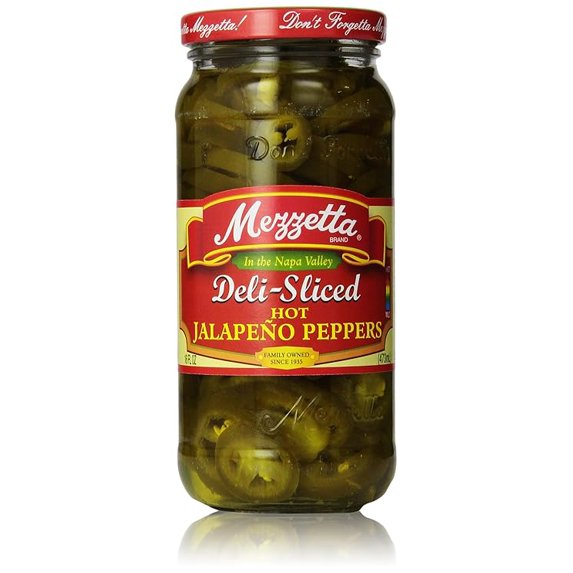Jalapeno Peppers, Deli-Sliced Hot, 16 Ounce