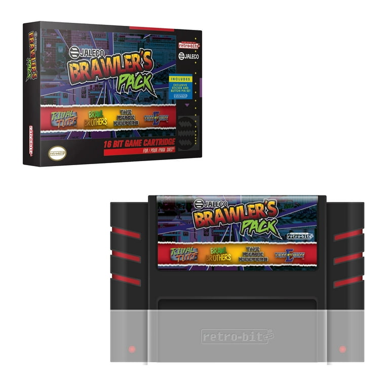 Jaleco Brawlers Pack (SNES) - Walmart.com