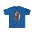 thumbnail image 1 of Jalen Brunson King of New York Basketball fans Kids Cotton Tee, 1 of 2