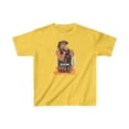 thumbnail image 1 of Jalen Brunson King of New York Basketball fans Kids Cotton Tee, 1 of 2