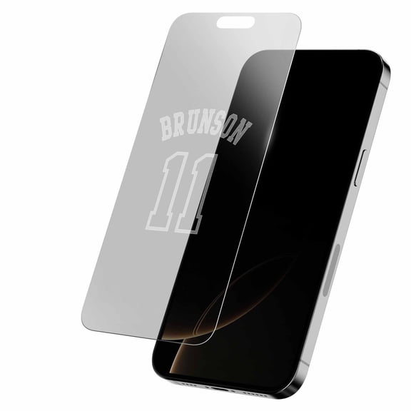 Jalen Brunson New York Knicks Clear iPhone Screen Protector