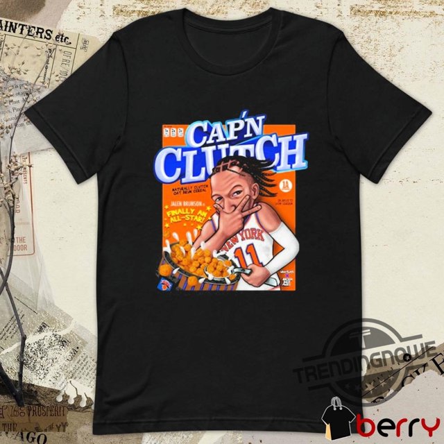 Jalen Brunson Shirt Cap N Clutch Naturally Clutch Oat Brun Cereal Jalen