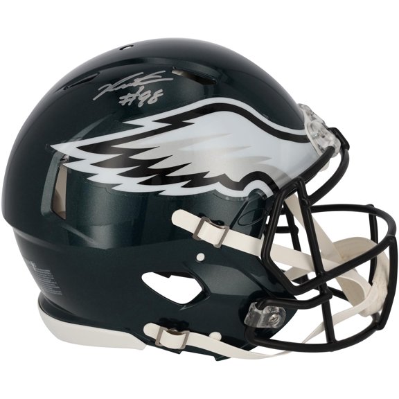 Jalen Carter Philadelphia Eagles Autographed Riddell Speed Authentic Helmet - Fanatics Authentic Certified