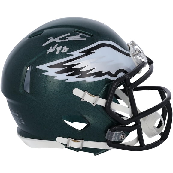 Jalen Carter Philadelphia Eagles Autographed Riddell Speed Mini Helmet - Fanatics Authentic Certified