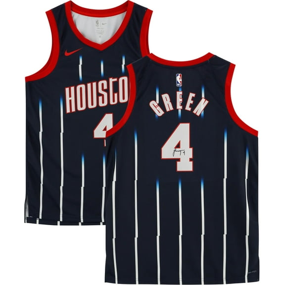 Jalen Green Houston Rockets Autographed Navy 2022-2023 City Edition Swingman Jersey - Fanatics Authentic Certified