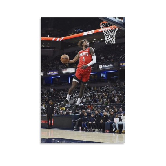 Jalen Green Poster Canvas Poster Picture Print Wall Art Poster Painting Canvas Posters Artworks Gift Room Aesthetic 12x18inch(30x45cm)