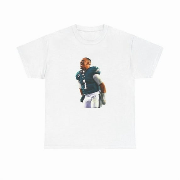 Jalen Hurts Philadelphia Celebration T-Shirt Unisex Football Fan Apparel, Game Day Shirt | Gift for Eagles Fan