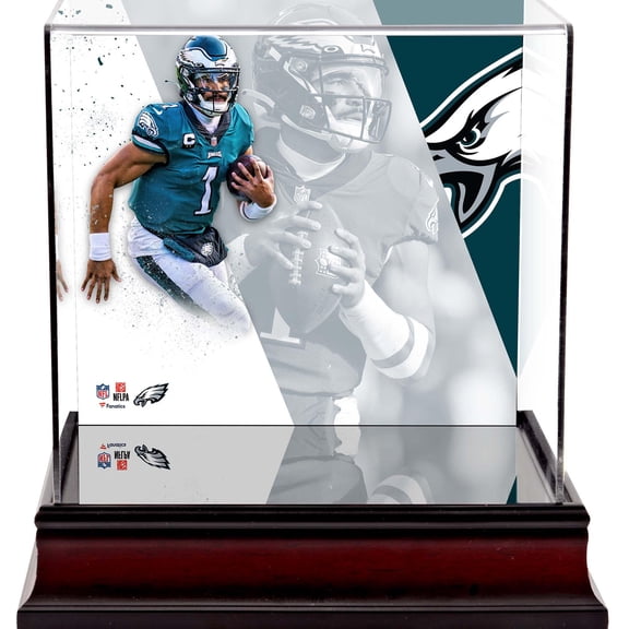 Jalen Hurts Philadelphia Eagles Deluxe Mini Helmet Case