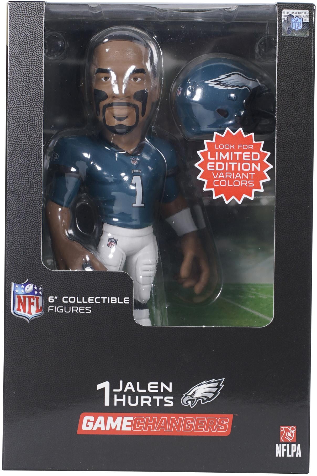 Jalen Hurts Philadelphia Eagles Series 4 GameChanger 6" Vinyl Figurine - Look for Rare Solid Color Variants - Fanatics Authentic Certified