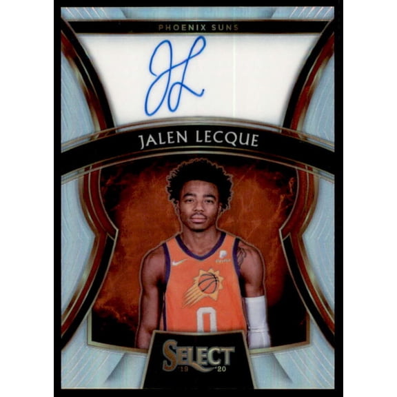 Jalen Lecque Rookie Card 2019-20 Select Rookie Signatures #2