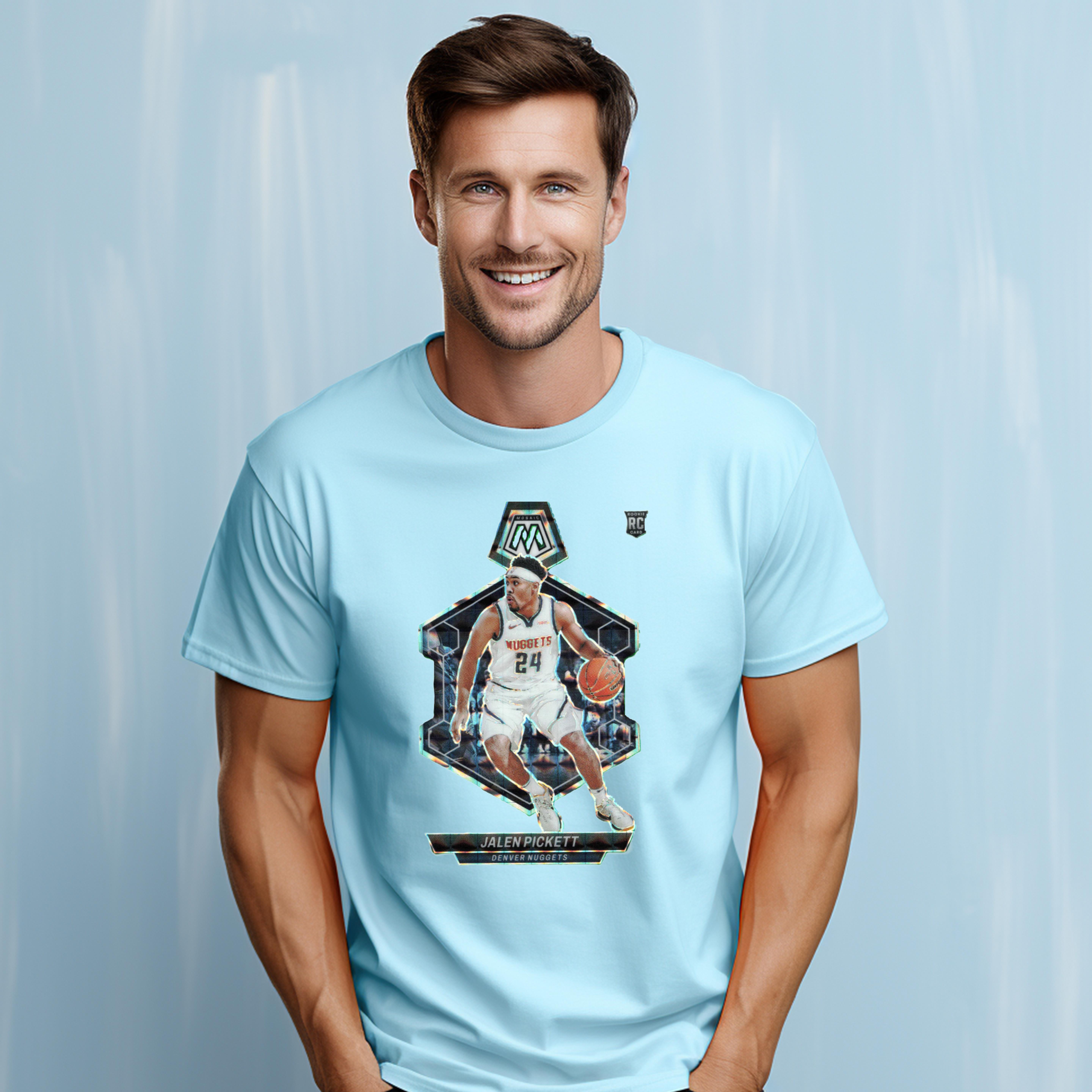 Jalen Pickett RC Green Mosaic UNISEX TSHIRT