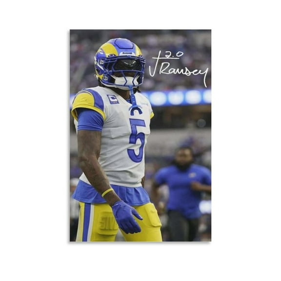 Jalen Ramsey Canvas Poster Canvas Poster Wall Art Picture Prints Hanging Photo Gift Decor Home Posters Artworks 08x12inch(20x30cm)