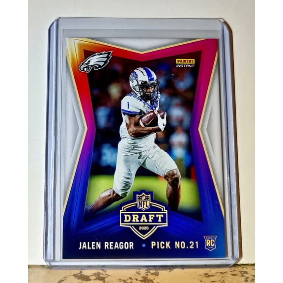 Jalen Reagor 2020 NFL Draft Night NFL #28 Football Card Eagles 1 of 478