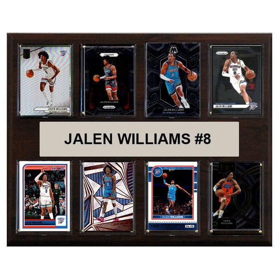 Jalen Williams Oklahoma City Thunder 2025 12'' x 15'' Plaque