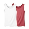 thumbnail image 1 of Jalioing 2 Pack Summer Tank Tops for Women Soft Comfy Plus Size Sleeveless Pajama Shirts Casual Basic Tees Tops, 1 of 3