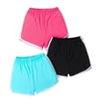 thumbnail image 1 of Jalioing 3 Pack Kids Athletic Shorts Lightweight Summer Casual Running Shorts Cotton Sport Shorts 1-8 Years, 1 of 7