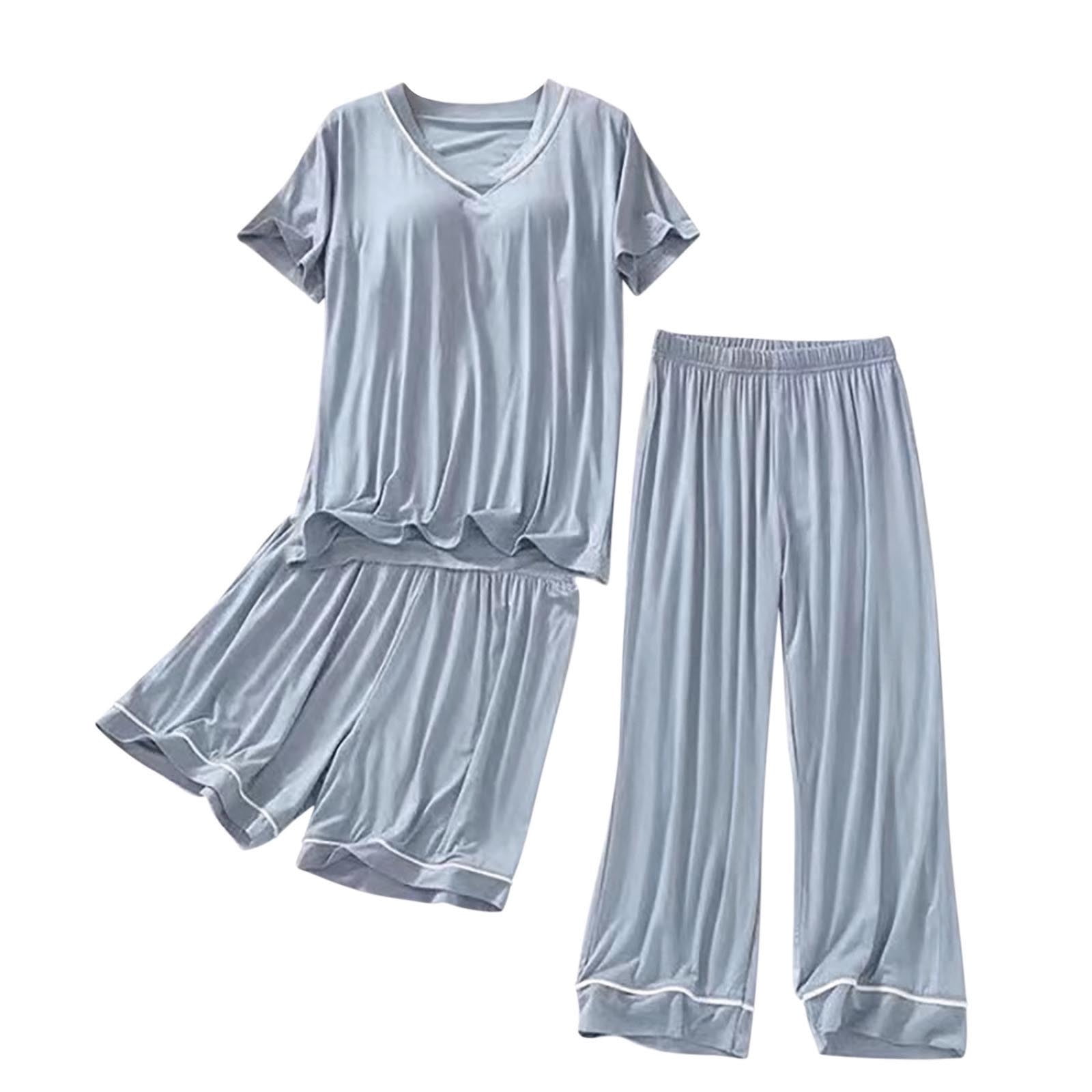 Pyjama set with Built in Bra Singlet and Shorts main image 1