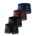 thumbnail image 1 of Jalioing 4 Pack Mesh Underwear for Men Breathable Athletic Boxer Briefs Big and Tall Comfortable Underpants, 1 of 4