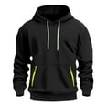thumbnail image 1 of Jalioing Athletic Hoodies for Men Fashion Casual Long Sleeve Hooded Drawstring Sweatshirts with Multiple Pocket, 1 of 2