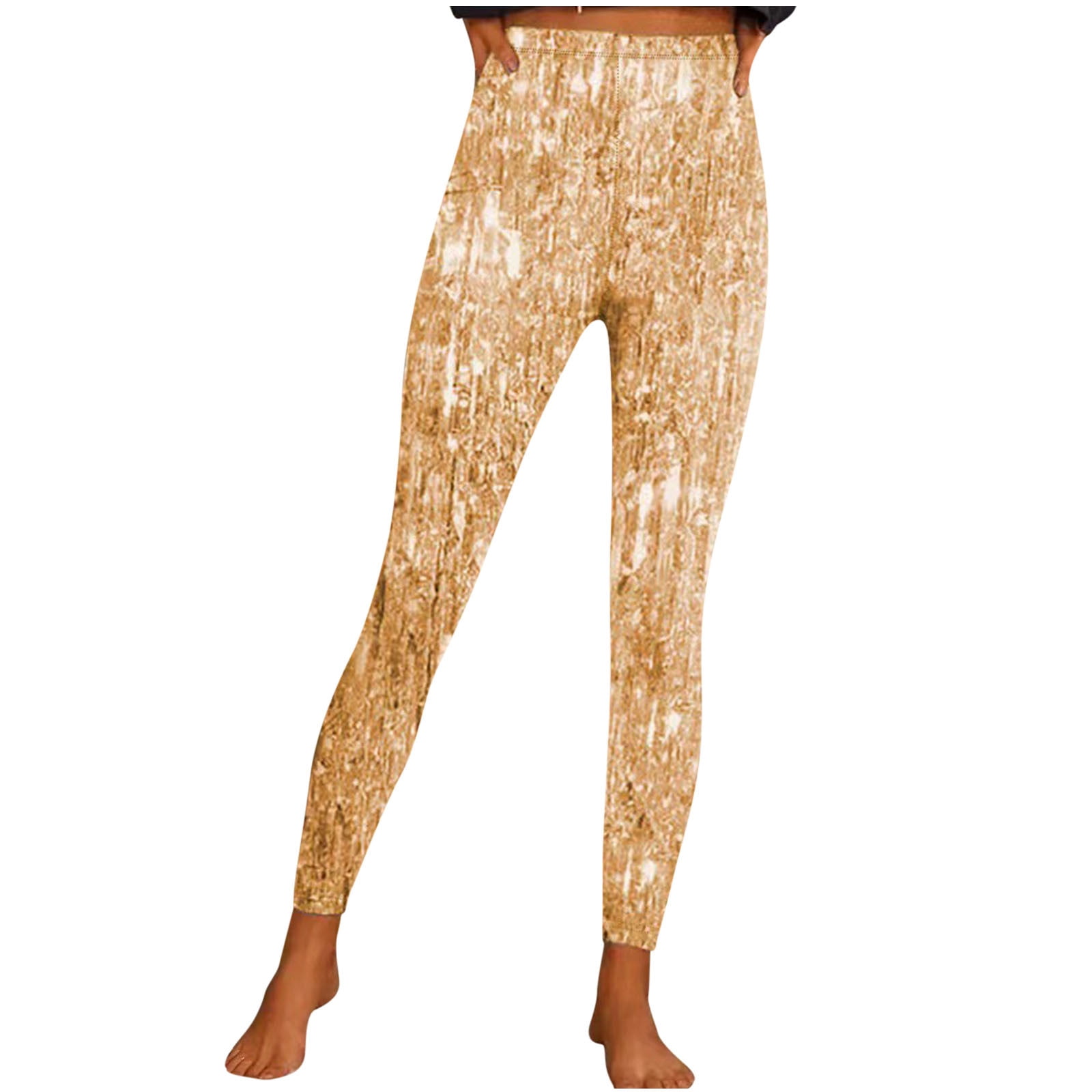 Gold color leggings online