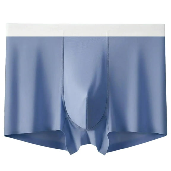 Jalioing Boxer Briefs for Men L-4XL Breathable Stretchy Short Leg Trunks Mens Comfortable Boxer Underwear