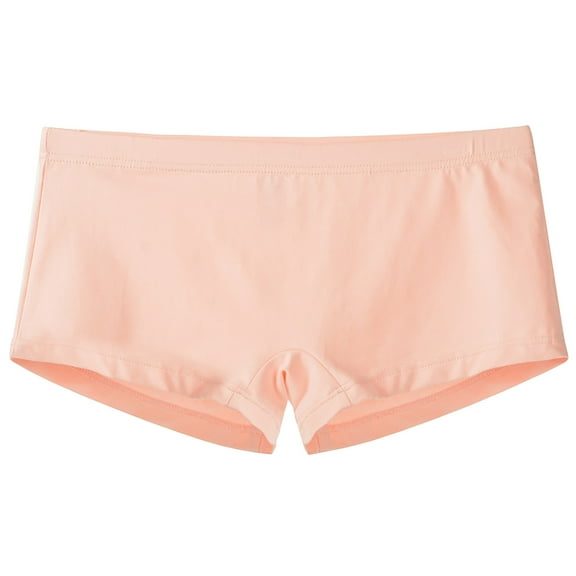 Jalioing Boxer Briefs for Men Lightweight Elastic Waistband Underwear Breathable Solid Color Boxer Underpants