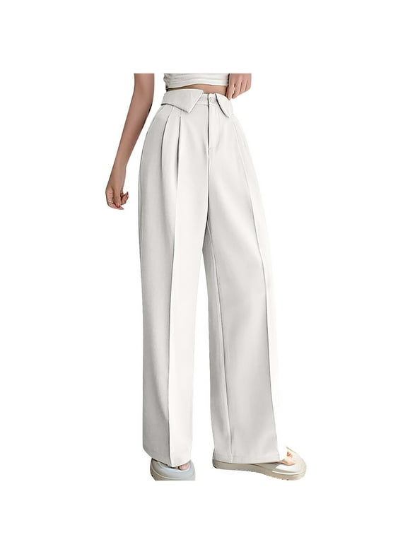 Ladies White Dress Pants
