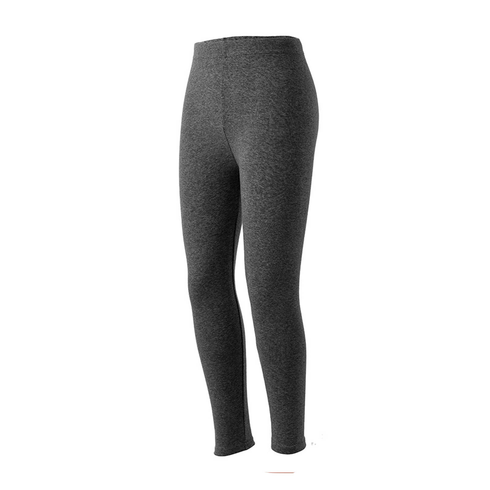 Jalioing Girls Casual Athletic Leggings Fall Winter Solid Full Length Jalioing Girls Casual Athletic Leggings Fall Winter Solid Full Length