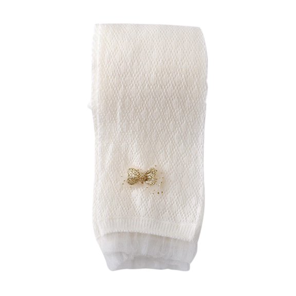 Jalioing Girls Lace Tights Footless Knit Hollowed Leggings Toddler Baby's Cute Ankle Length Stocking Pants