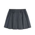 thumbnail image 1 of Jalioing Girls Pleated Skirt with Undershorts Teens Girls School Uniform Skirt Adjustable Waist Mini Skirt 2-17 Years, 1 of 8