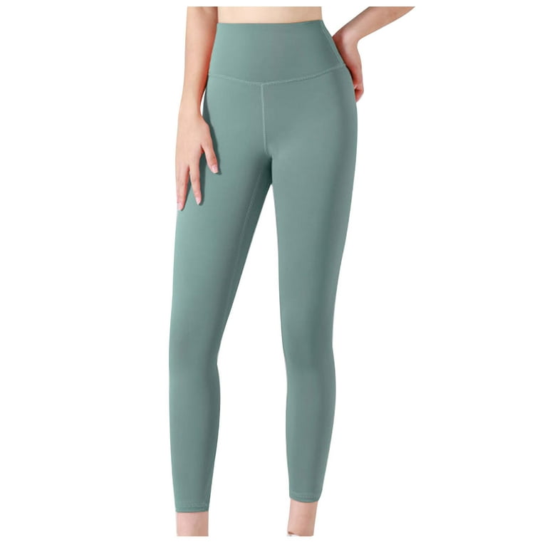 Jalioing Flare Yoga Pants for Women Stretchy High Rise Cropped
