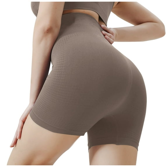 Jalioing High Waist Biker Shorts for Women Seamless Quick Dry Yoga Workout Shorts Stretchy Butt Lift Sport Shorts