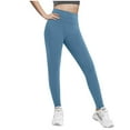 thumbnail image 1 of Jalioing High Waist Leggings for Teen Girls Casual Stretchy Yoga Tights 5-12 Years Girls Yoga Workout Leggings, 1 of 7