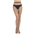 thumbnail image 1 of Jalioing High Waist Pantyhose for Women Fishnet Stocking Tights Black Fish Net Pantyhose for Women, 1 of 2