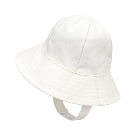 Jalioing Infant Baby's Bucket Hat Short Brim Sun Hat with Strap Packable Sun Protection Outdoor Fisherman Hat