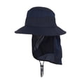 thumbnail image 1 of Jalioing Kids Sun Hat with Neck Flap Packable Sun Protection Outdoor Fishing Hat Adjustable Bucket Hat for Boys Girls, 1 of 4