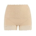 thumbnail image 1 of Jalioing Lace Bottoms Pant Womens High Waisted Boyshorts Seamless Boxer Underwear Under Dress, 1 of 3