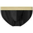 thumbnail image 1 of Jalioing Men's Briefs Underwear Breathable Wide Waistband Bikini Briefs Comfortable Stretchy Cotton Underwear, 1 of 4