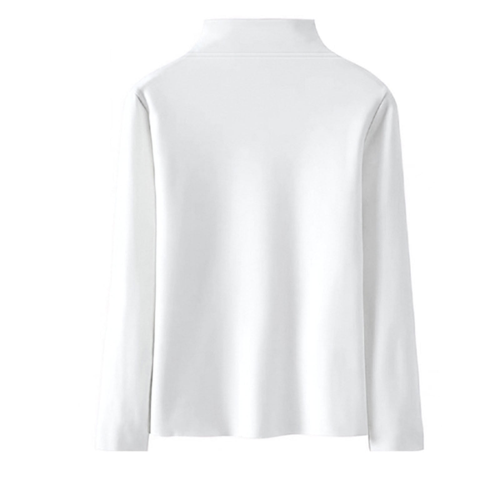 Jalioing Men's Fall Winter T Shirt Casual Long Sleeve Mock Neck ...