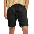 thumbnail image 1 of Jalioing Men's Lounge Shorts Lightweight Knee Length Casual Shorts Drawstring Elastic Waist Summer Shorts, 1 of 6