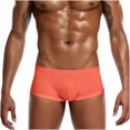 thumbnail image 1 of Jalioing Mens Boxer Underwear Breathable Low Rise Boxer Briefs Comfortable Stretchy Short Leg Trunks Underpants, 1 of 3