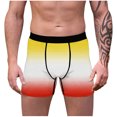 thumbnail image 1 of Jalioing Mens Underwear Colorful Boxer Briefs Breathable Stretchy Short Leg Underpants Soft Comfortable Trunks, 1 of 7