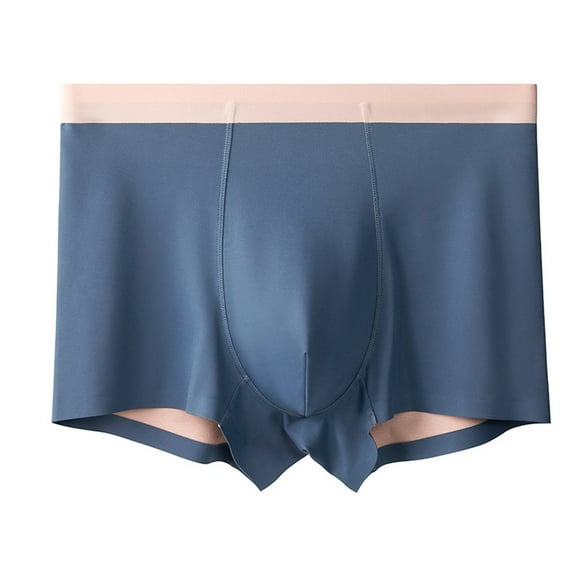 Jalioing Mens Underwear Soft Comfortable Waistband Boxer Briefs L-4XL Breathable Short Leg Trunks for Men
