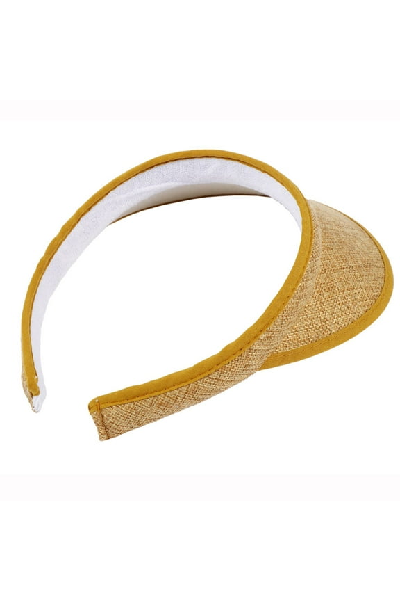 Sun Visor for Women Solid Color Adjustable Golf Tennis Sport Visors Foldable Outdoor Sun Protection Hat